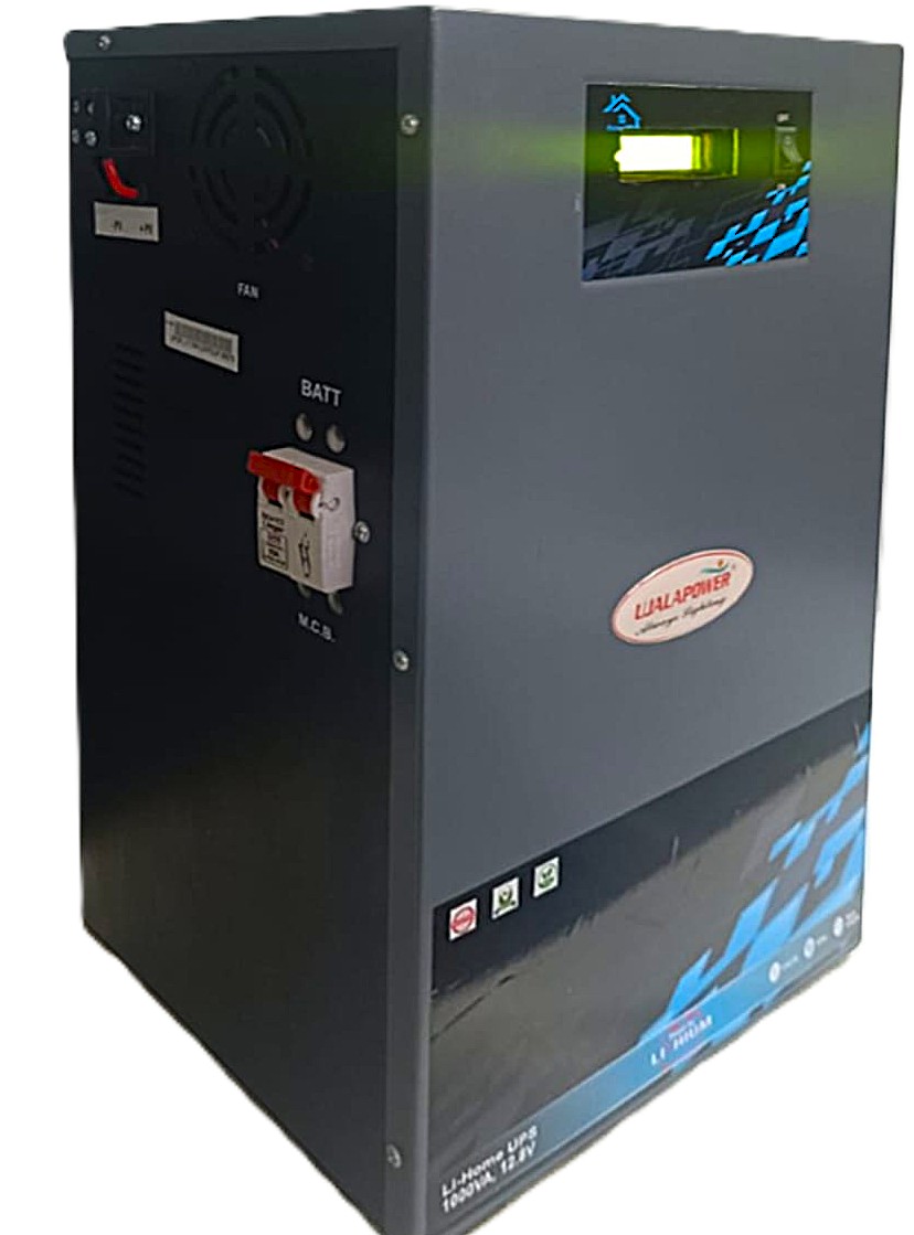 Ujala Power Solar Lithium PCU1KVA 1 kVA 12 V Single Phase Sine Wave PWM Off Grid Solar Inverter_1