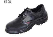 Karam FS 05 Full Grain Leather Steel Toe Safety Shoes Black_0