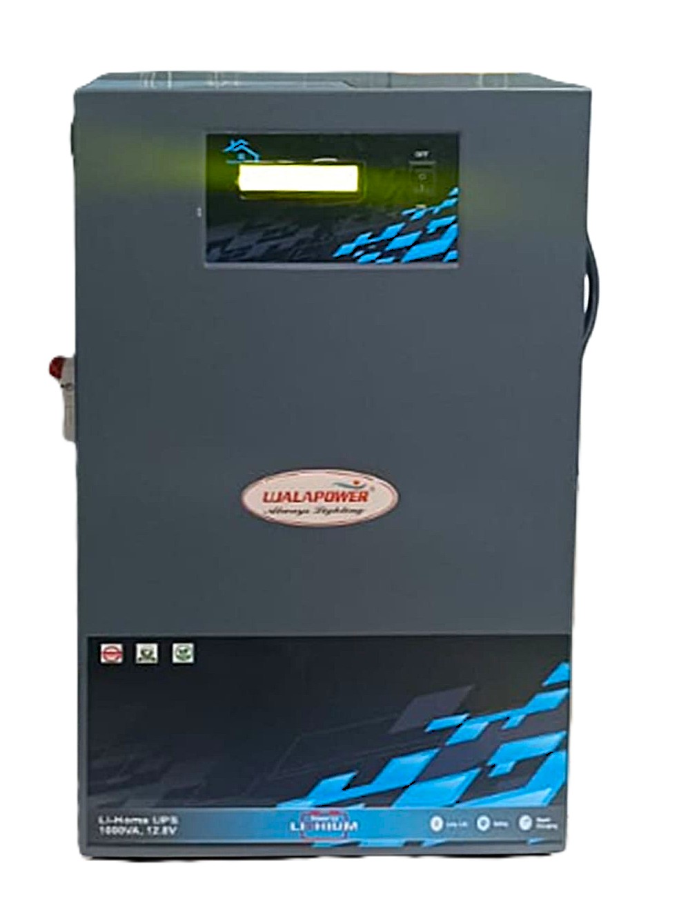 Ujala Power Solar Lithium PCU1KVA 1 kVA 12 V Single Phase Sine Wave PWM Off Grid Solar Inverter_1