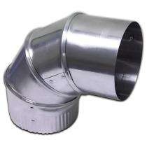 CE 10 inch Round Duct Elbow Assembly CE-1 10 m_0