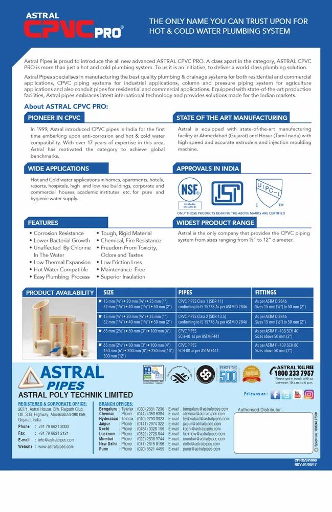 ASTRAL CPVC Bends 20 mm_1