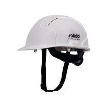L&T SuFin Brand - Solido HDPE White Air Ventilated Safety Helmets Elite HA05R_0