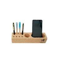 Cork Brown Holder Pen Stand_0