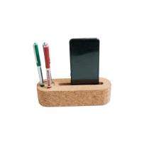 Cork Brown Holder Pen Stand_0