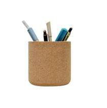 Cork Brown Holder Pen Stand_0