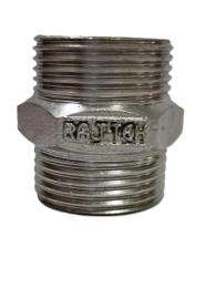 RAJ-TEK Stainless Steel Hex Nipples 2 inch_0