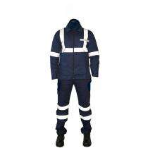 MJS Full Sleeves Polyster Safety Suit_0