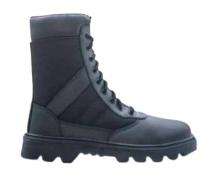 PERF Challenger Buff Breathable Leather Steel Toe Safety Shoes Black_0