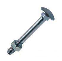 EF Half Threaded Carriage Bolt M6 x M100 ISO 9001 : 2000 B7M_0