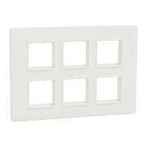 Schneider Electric MLCP12M_WH 12 M White Modular Switch Plate Cover_0
