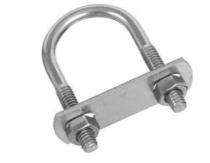 EF M100 Mild Steel U Bolts 4 m Zinc Plated_0