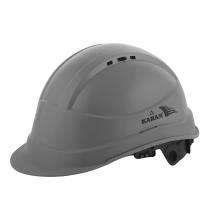 Karam Polypropylene Copolymer Apex Grey Air Ventilated Safety Helmets PN542_0