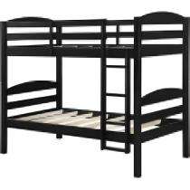 Mild Steel Bunk Double Decker Bed 6 x 2.5 ft Black_0