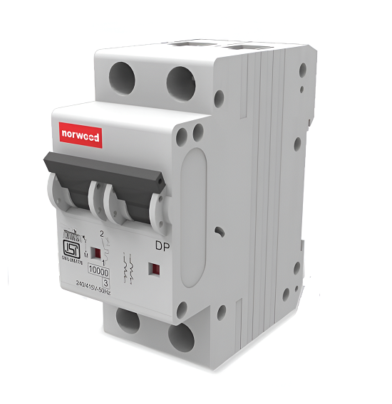 Norwood DX-1013 Double Pole 20 A C Curve MCB_0