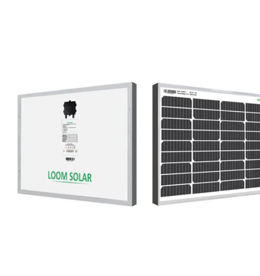 LOOM SOLAR 55 W Mono PERC Solar Panel_1