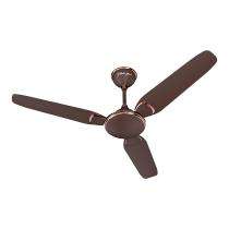 Bajaj Trendy EE 1200 mm 3 Blades 53 W Red Walnut and Rustic Copper Ceiling Fans_0