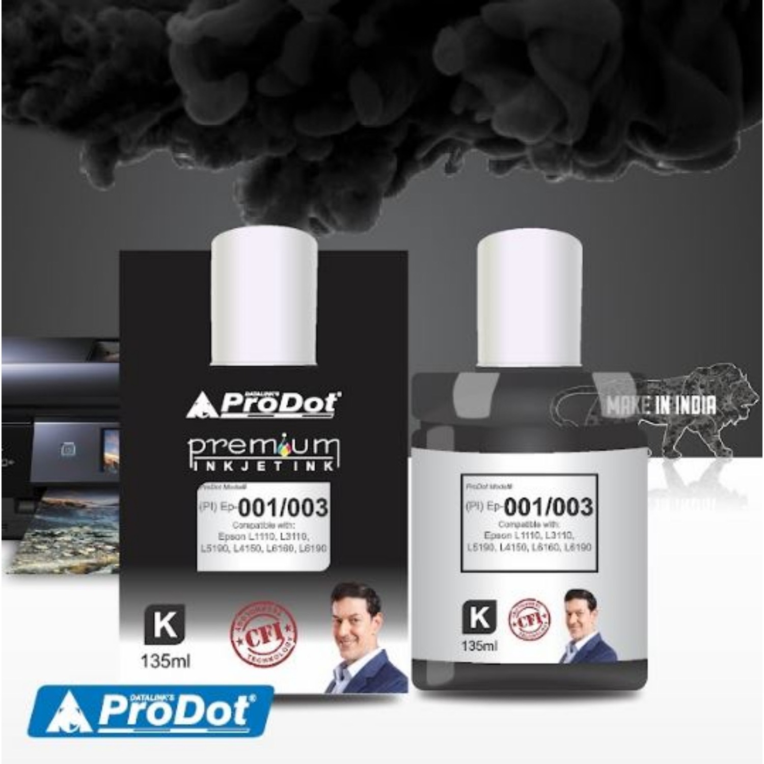ProDot Black Epson 135 g Ink Printer Cartridge Consumable_1