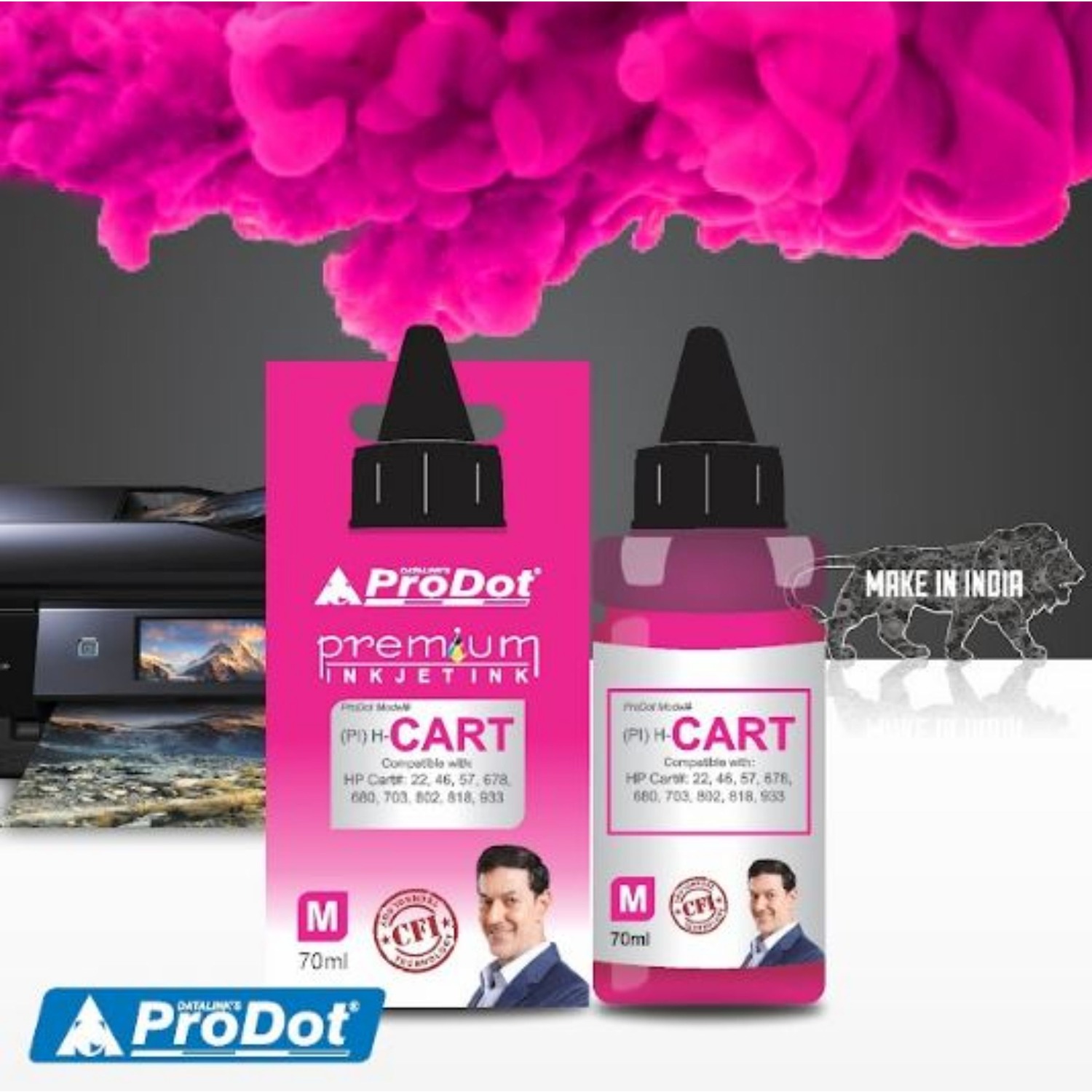 ProDot Magenta HP 70 g Ink Printer Cartridge Consumable_1