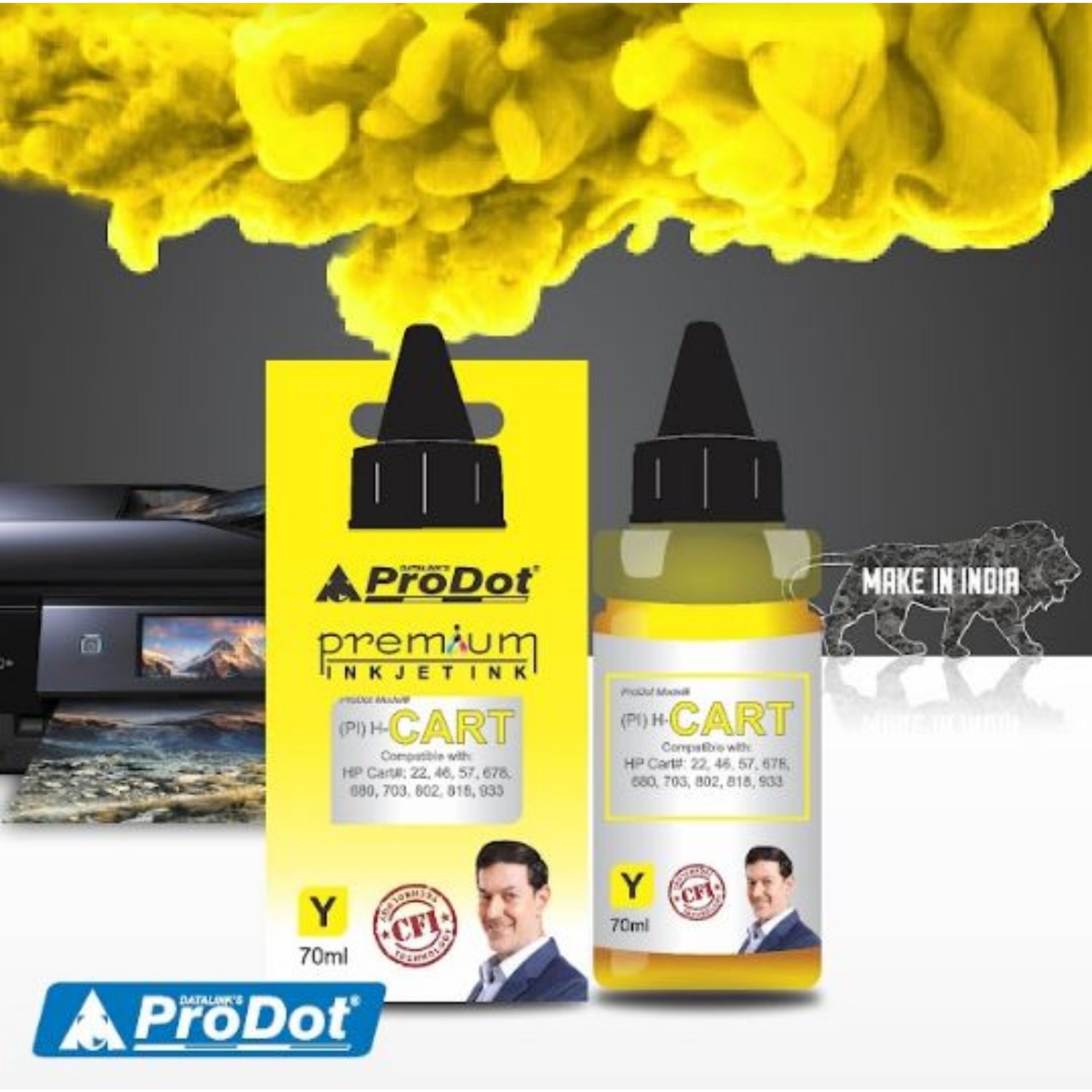 ProDot Black HP 135 g Ink Printer Cartridge Consumable_1