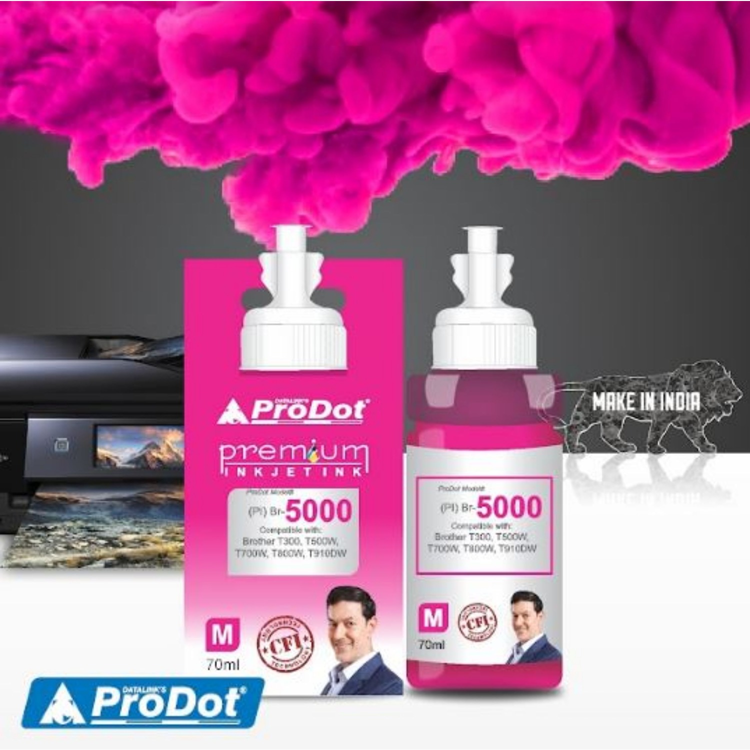 ProDot Magenta Brother 70 g Ink Printer Cartridge Consumable_1