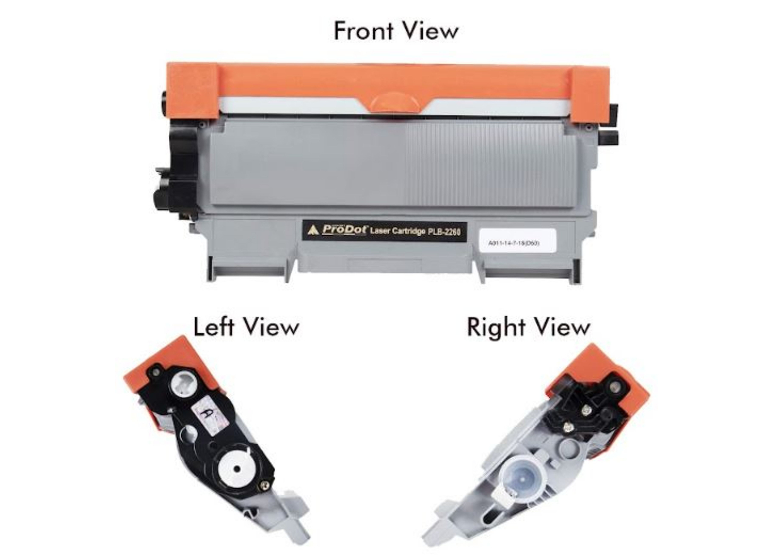 ProDot Black Laser Toner Brother TN-2260/TN-450 Compatible Ink Cartridge_4