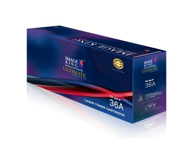 IMAGE KING Black Toner Canon 36A Compatible Ink Cartridge_1