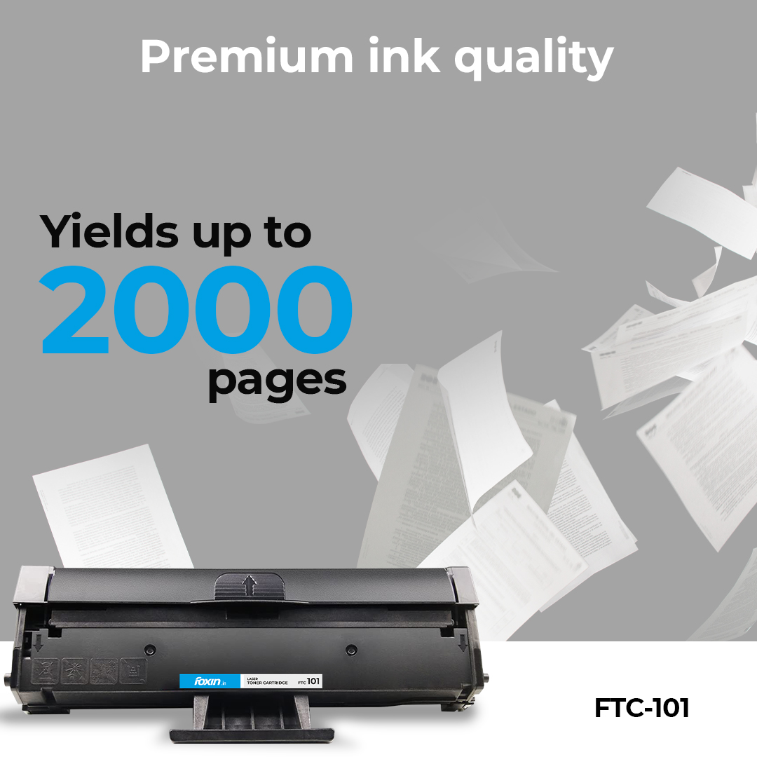 Foxin Black Toner SAMSUNG D101S Compatible Ink Cartridge_2