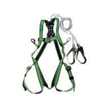 HMP Polyester Full Body Double Rope Scaffold Hook Safety Harness L_0