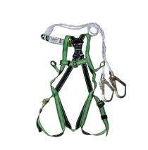 HMP Polyester Full Body Double Rope Scaffold Hook Safety Harness L_0