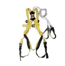 HMP Polyester Full Body Double Rope Scaffold Hook Safety Harness L_0