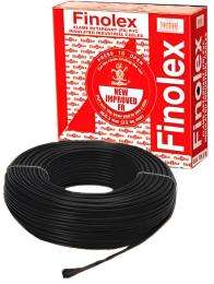 Finolex 1.5 sqmm FR Electric Wire Black 90 m_0