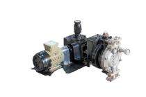 164 LPH Chemical Dosing Pumps Diaphragm 10 kg/cm2_0