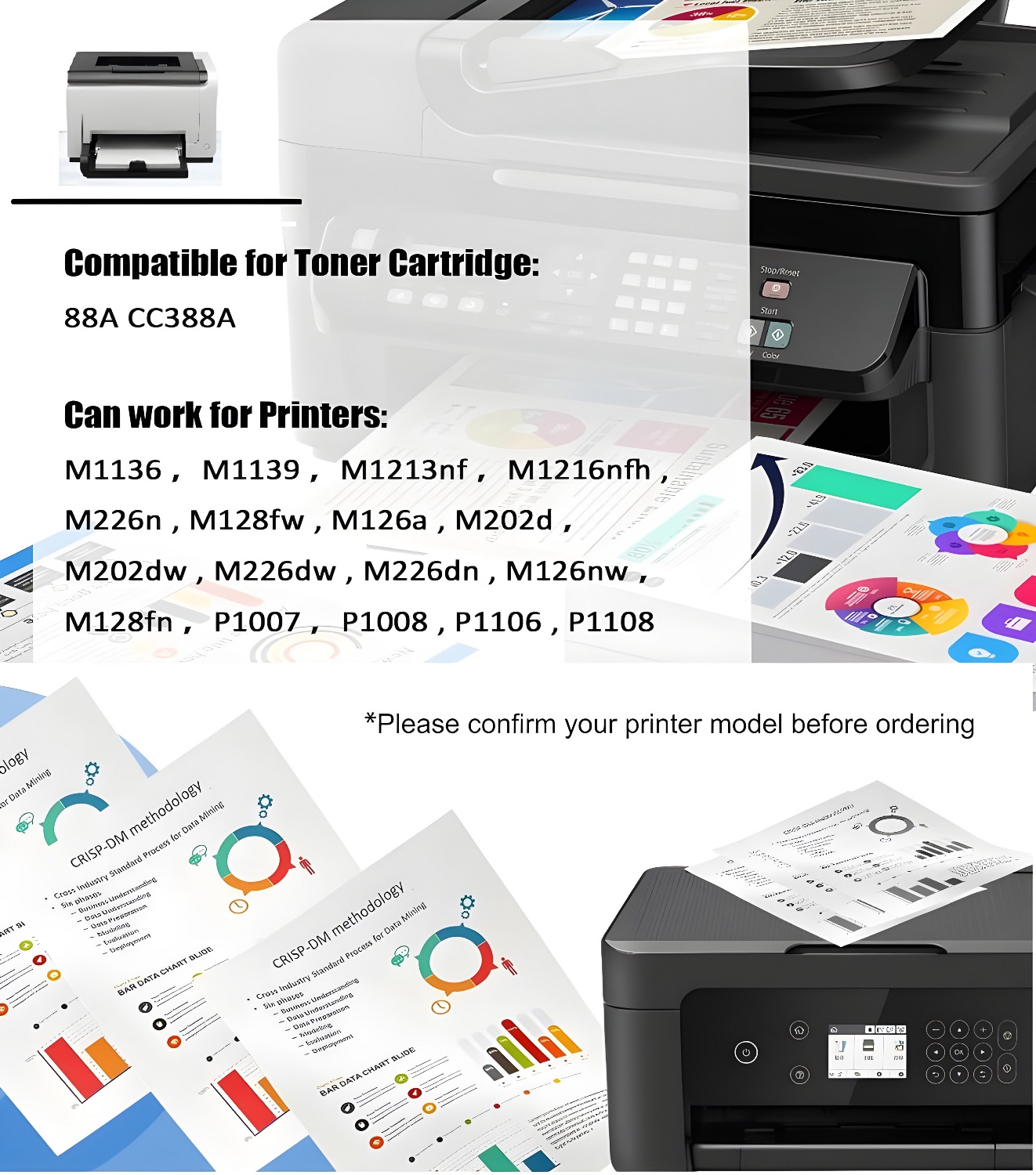 NMPD Black Toner HP 88A Compatible Ink Cartridge_1