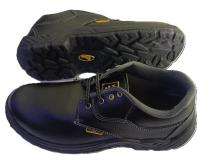Leather Steel Toe Safety Shoes Black_0