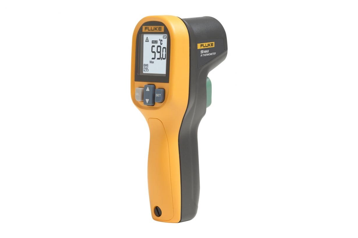 FLUKE LCD IR Thermometer -30 to 350 deg C 59 Max_1