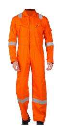 Perf Full Sleeves Polyester Safety Suit GR 100 Coverall_0