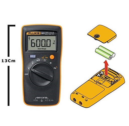 FLUKE 101 Multimeter LCD_1