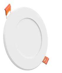 Crompton 18 W Round Warm White 177.8 mm LED Panel Lights Recessed Mounted_0