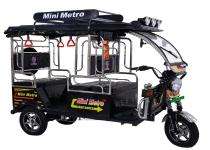 Mini Metro 140 km 105 Ah Electric Rickshaw_0
