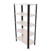 ALIJA Metal Slotted Angle 5 Industrial Racks 121.9 cm 30.5 x 58.4 inch_0