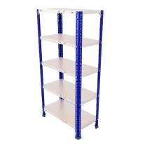 ALIJA CRC Sheet Slotted Angle 5 Industrial Racks 121.9 cm 30.5 x 58.4 inch_0