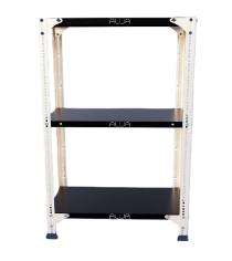 ALIJA Metal Slotted Angle 3 Industrial Racks 3 ft 2 x 1 ft_0