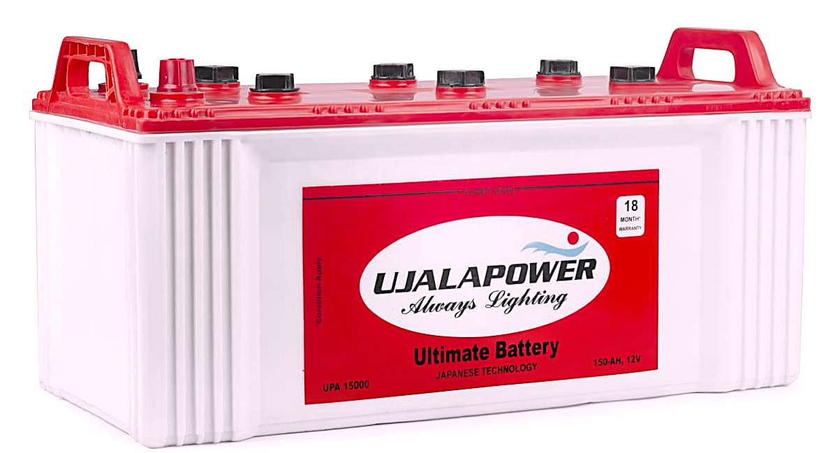 Ujala Power UPS 15000 Flooded 12 V 150 Ah Lead Acid Batteries_1
