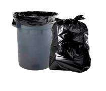 Plastic Household Garbage Bags 1 kg 40 micron Black_0