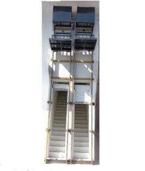 Akshar Mild Steel 40 ft Hydraulic Goods Lift 2 ton_0