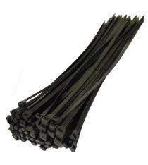Kuloday Nylon 400 mm 4.8 mm Cable Ties Black_0