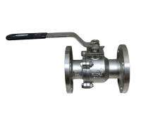 RUDRA 4 inch Two Piece Ball Valves Flanged_0
