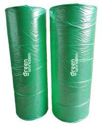 Greenworksbio Corn Starch and PLA Compostable Garbage Bags 15 kg Upto 120 micron Green_0