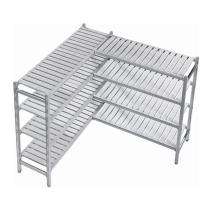 Washmatic Stainless Steel Flex Adjustable Shelving 4 Layers Industrial Racks 1700 mm 925 x 450 mm_0