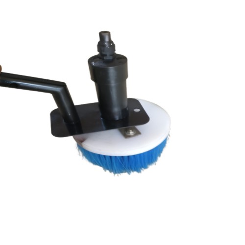 Nylon Solar Panel Cleaning Brush Aluminium Blue and White_1